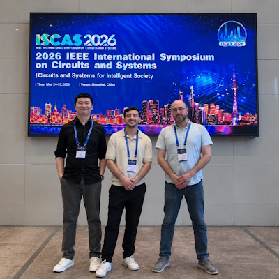 From Brussels to Shanghai: ETRO researchers present 2 papers at ISCAS 2026